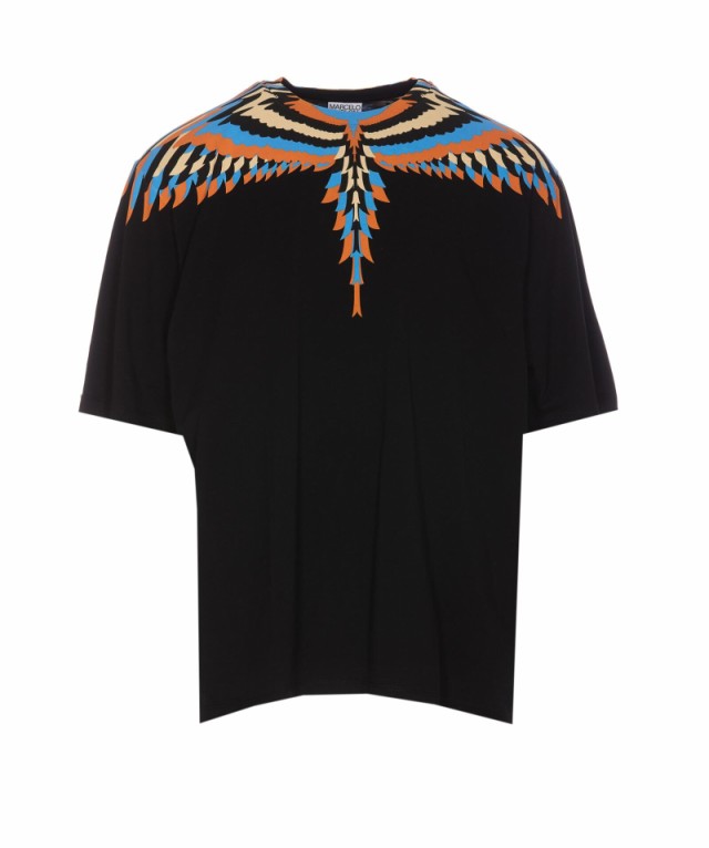 MARCELO BURLON マルセロ バーロン ブラック Black Tシャツ メンズ