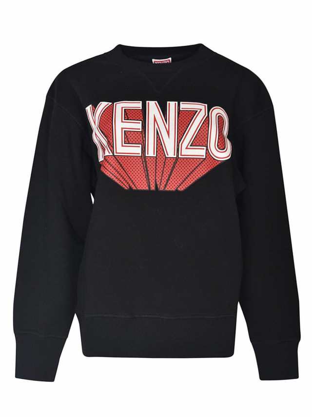 KENZO ケンゾー ブラック BLACK トレーナー レディース 秋冬2023 FD62SW0514MB 99J  【関税・送料無料】【ラッピング無料】 ia｜au PAY マーケット