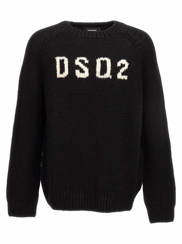 DSQUARED2 ディースクエアード ブラック Black ニットウェア メンズ