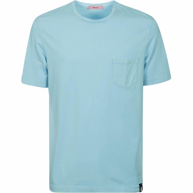 DRUMOHR ドルモア ブルー Light Blue Tシャツ メンズ 春夏2023 DTJF000