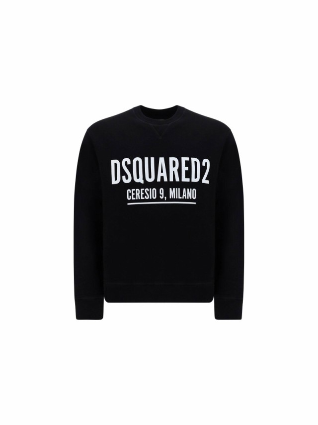 DSQUARED2 ディースクエアード ブラック Black トレーナー メンズ 秋冬