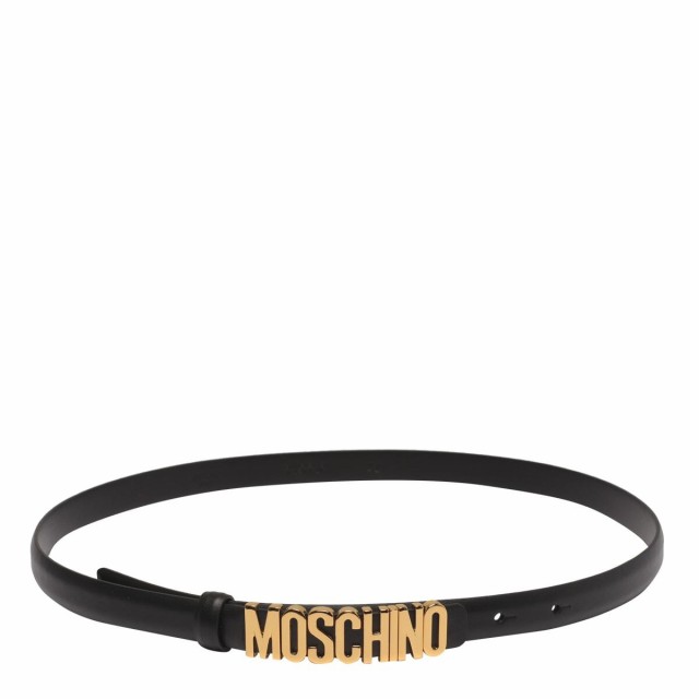 MOSCHINO モスキーノ ブラック Black ベルト レディース 秋冬2023