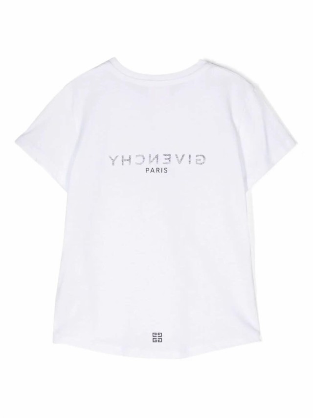 GIVENCHY ジバンシィ ホワイト Bianco トップス ガールズ 秋冬2023 H15329 10P 【関税・送料無料】【ラッピング無料】  ia｜au PAY マーケット