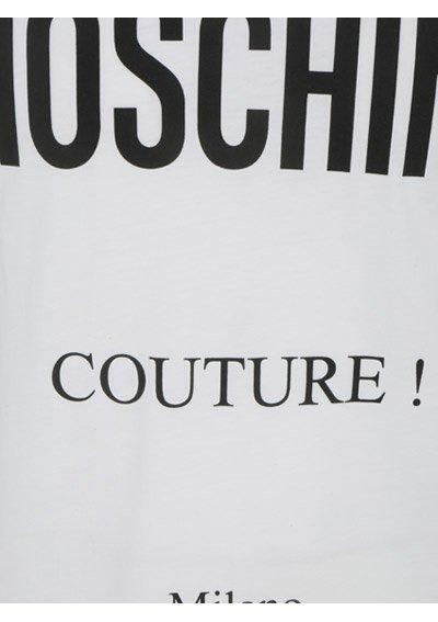 MOSCHINO モスキーノ ホワイト White Tシャツ メンズ 秋冬2023