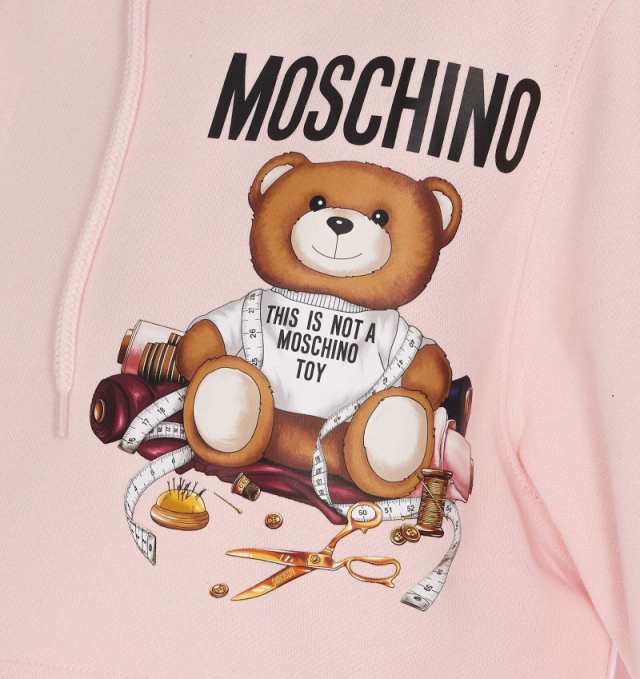 MOSCHINO モスキーノ ピンク PINK トレーナー レディース 秋冬2023 5528 V1711 1223  【関税・送料無料】【ラッピング無料】 ia｜au PAY マーケット