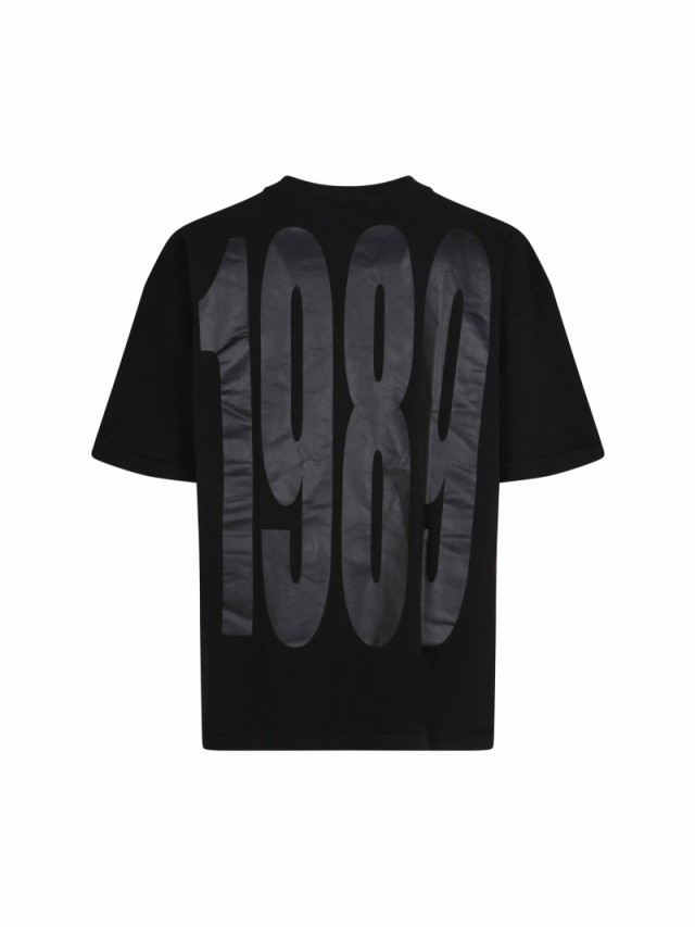 1989 STUDIO Black Tシャツ メンズ 秋冬2023 D0707_BLACK 【関税・送料