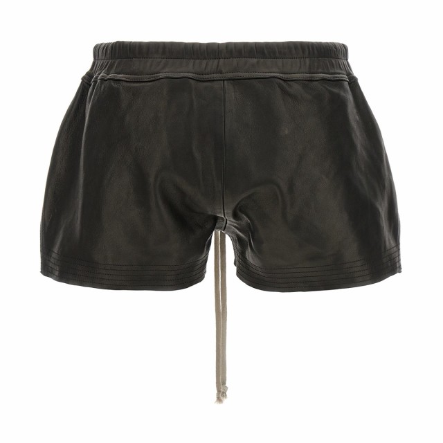 RICK OWENS リック オウエンス ブラック Black Fob boxers shorts ショーツ レディース 秋冬2023  RO02C1316LNV09 【関税・送料無料】【｜au PAY マーケット