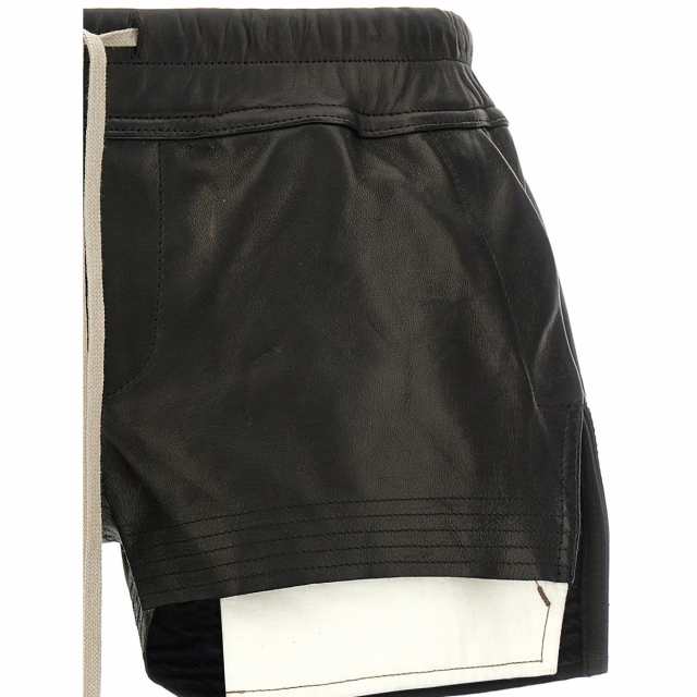 RICK OWENS リック オウエンス ブラック Black Fob boxers shorts ショーツ レディース 秋冬2023  RO02C1316LNV09 【関税・送料無料】【｜au PAY マーケット