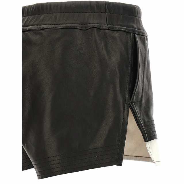 RICK OWENS リック オウエンス ブラック Black Fob boxers shorts ショーツ レディース 秋冬2023  RO02C1316LNV09 【関税・送料無料】【｜au PAY マーケット