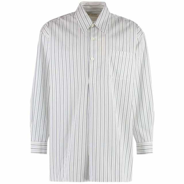 OUR LEGACY アワーレガシー ホワイト White シャツ メンズ 春夏2023 M2232PSO_OlympicWhiteStripe  【関税・送料無料】【ラッピング無料】｜au PAY マーケット