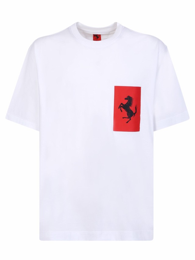 FERRARI フェラーリ ホワイト White Tシャツ メンズ 春夏2023 47824 13 【関税・送料無料】【ラッピング無料】 ia｜au  PAY マーケット