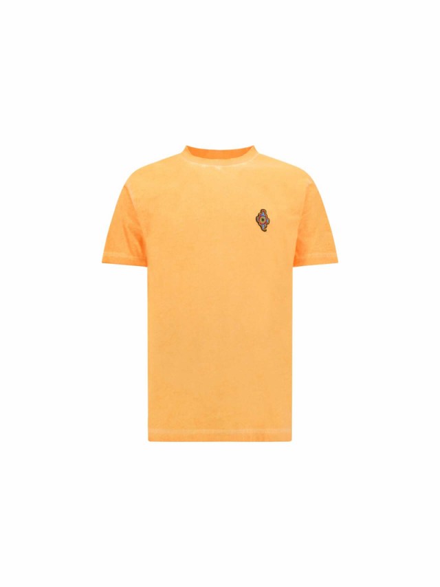 MARCELO BURLON マルセロ バーロン Orange Tシャツ メンズ 春夏2023