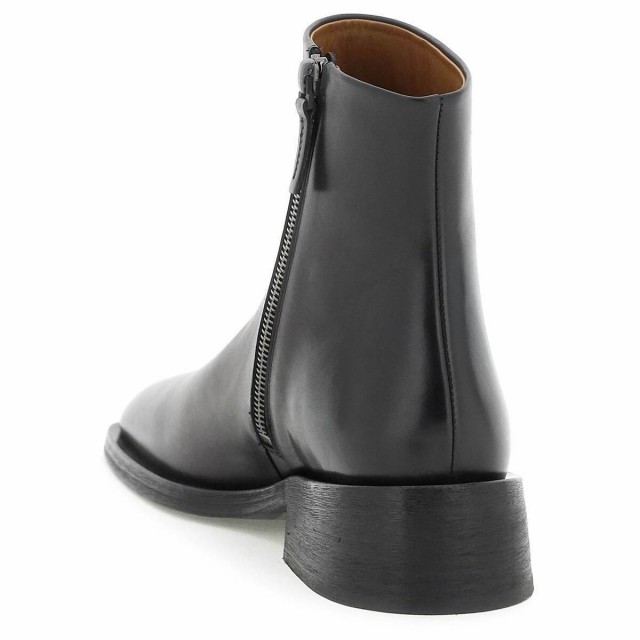 MARSELL マルセル Nero Marsell spatoletto leather ankle boots