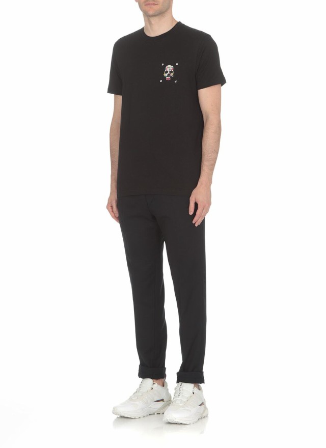 PAUL SMITH ポールスミス ブラック Black Tシャツ メンズ 秋冬2023 M2R010RLP4048 79  【関税・送料無料】【ラッピング無料】 ia｜au PAY マーケット