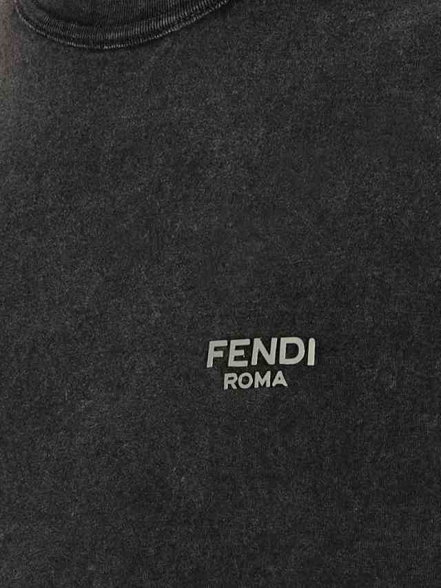 FENDI フェンディ グレー Grey Tシャツ メンズ 秋冬2023 FY1217APMEF0QA1 【関税・送料無料】【ラッピング無料】  ia｜au PAY マーケット