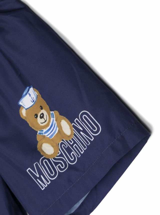 MOSCHINO モスキーノ ブルー Blu スイムウェア ボーイズ 春夏2023