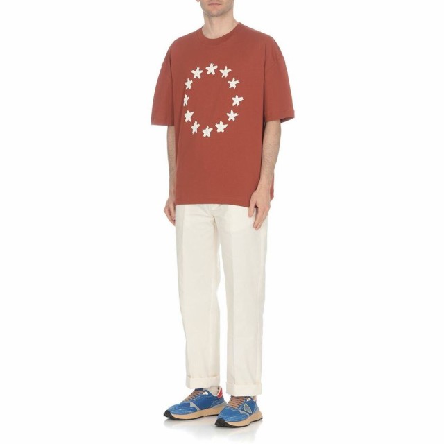 ETUDES エチュード Brown Tシャツ メンズ 春夏2023 E23MM136 A00760 【関税・送料無料】【ラッピング無料】 ia｜au  PAY マーケット