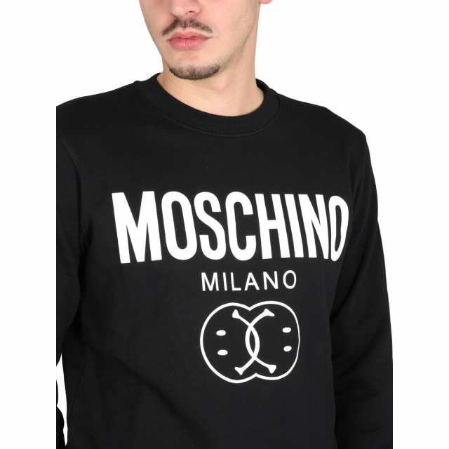 本物 確認 MOSCHINO モスキーノ NERO トレーナー メンズ 春夏2022