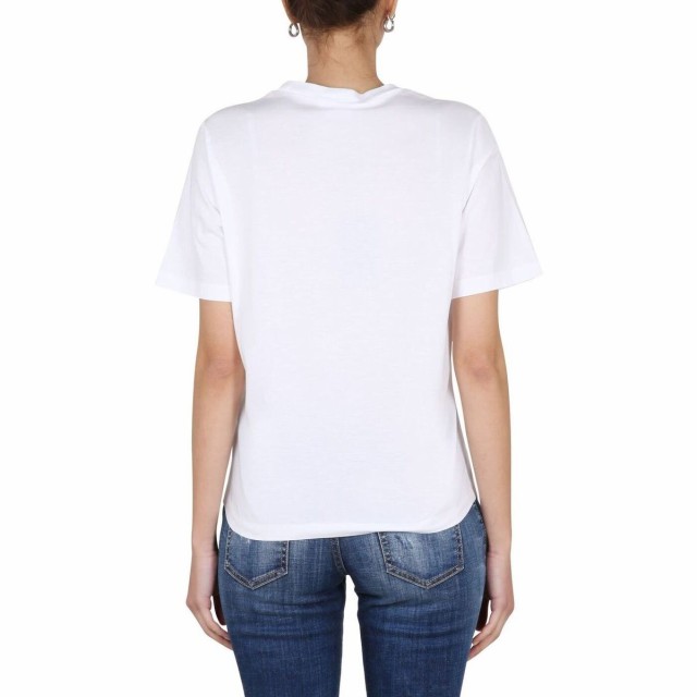 DSQUARED2 ディースクエアード Bianco Tシャツ レディース 春夏2023 S80GC0048 S23009 100  【関税・送料無料】【ラッピング無料】 ia｜au PAY マーケット