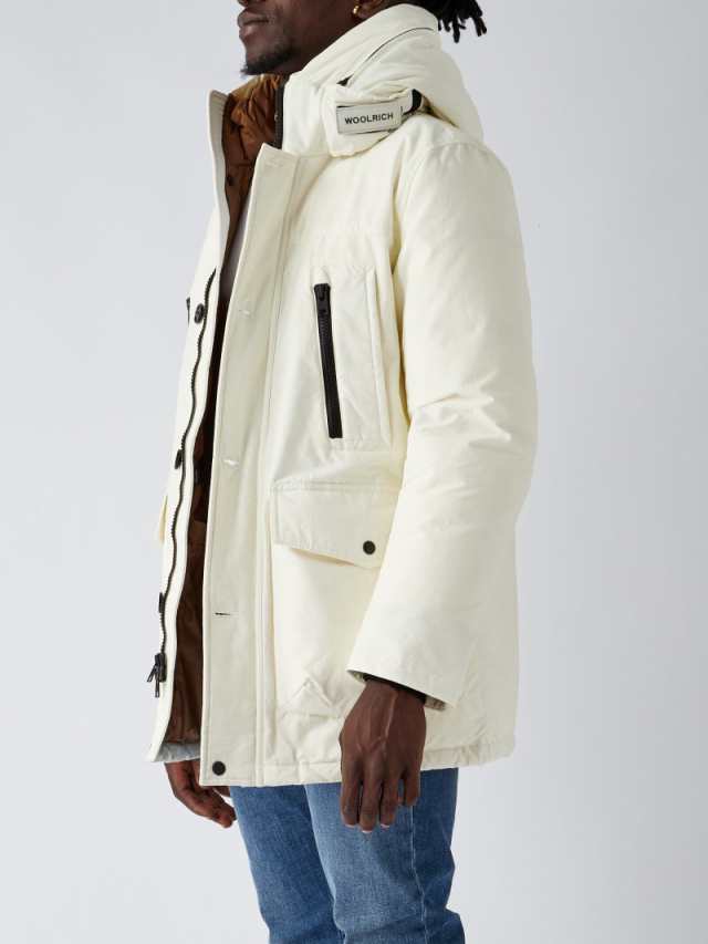 WOOLRICH ウールリッチ ホワイト BIANCO ジャケット メンズ 秋冬2023 CFWOOU0866MRUT0001 White  【関税・送料無料】【ラッピング無料】 i｜au PAY マーケット