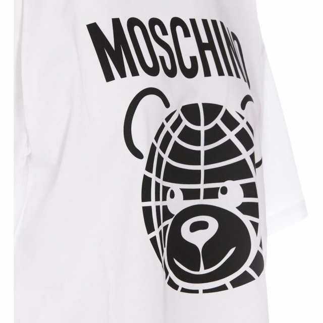 MOSCHINO モスキーノ ホワイト White Tシャツ レディース 春夏2023