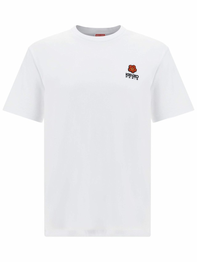 KENZO ケンゾー ホワイト White Tシャツ メンズ 秋冬2023 FC65TS4124SG