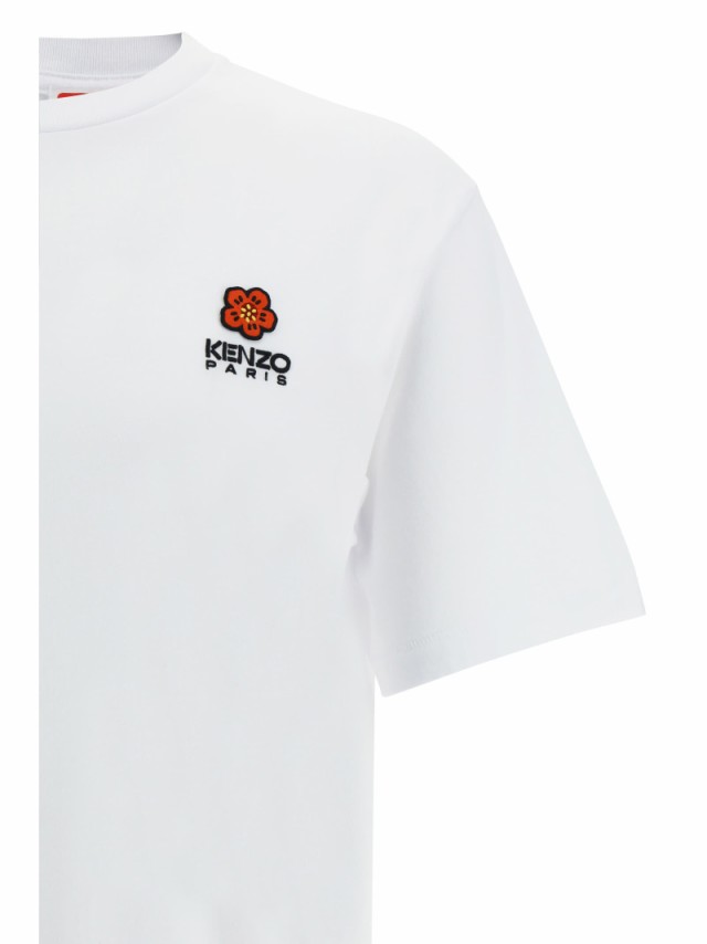 KENZO ケンゾー ホワイト White Tシャツ メンズ 秋冬2023 FC65TS4124SG