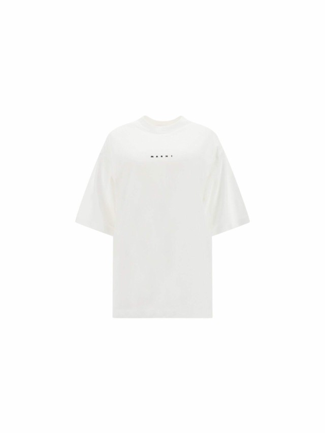 MARNI マルニ ホワイト White Tシャツ レディース 春夏2023