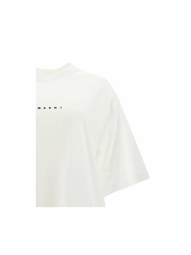 MARNI マルニ ホワイト White Tシャツ レディース 春夏2023