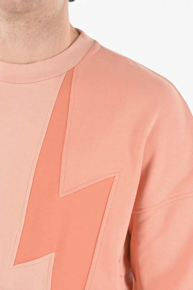 NEIL BARRETT ニール バレット Pink トレーナー BJS058 S500C 3286