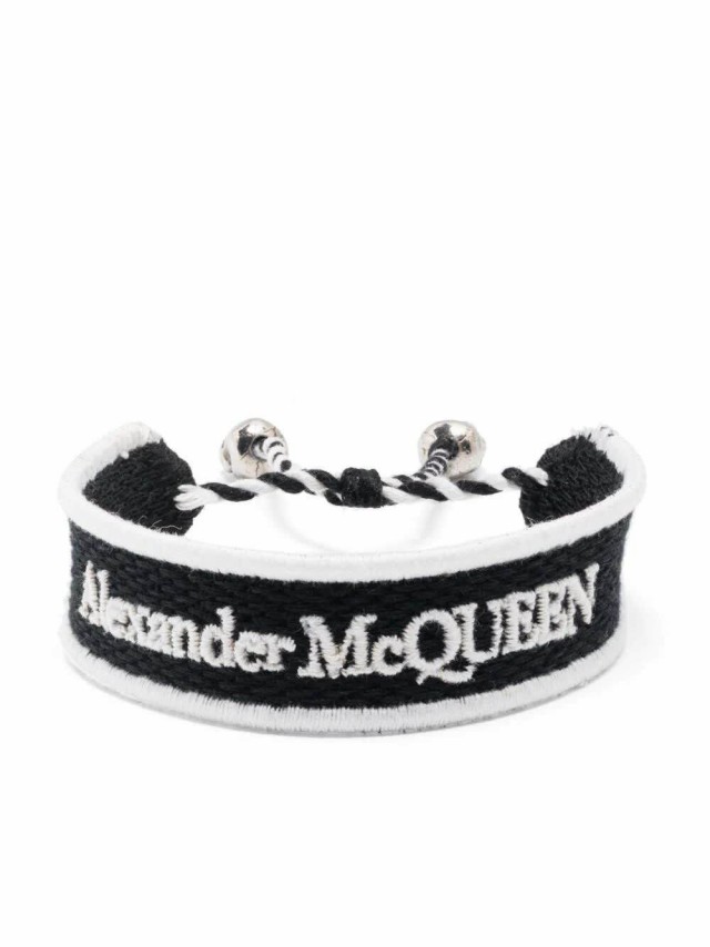 ALEXANDER MCQUEEN アレキサンダー マックイーン ブラック Nero ジュエリー メンズ 秋冬2023 749692-1AAN1  1070 【関税・送料無料】【ラ｜au PAY マーケット