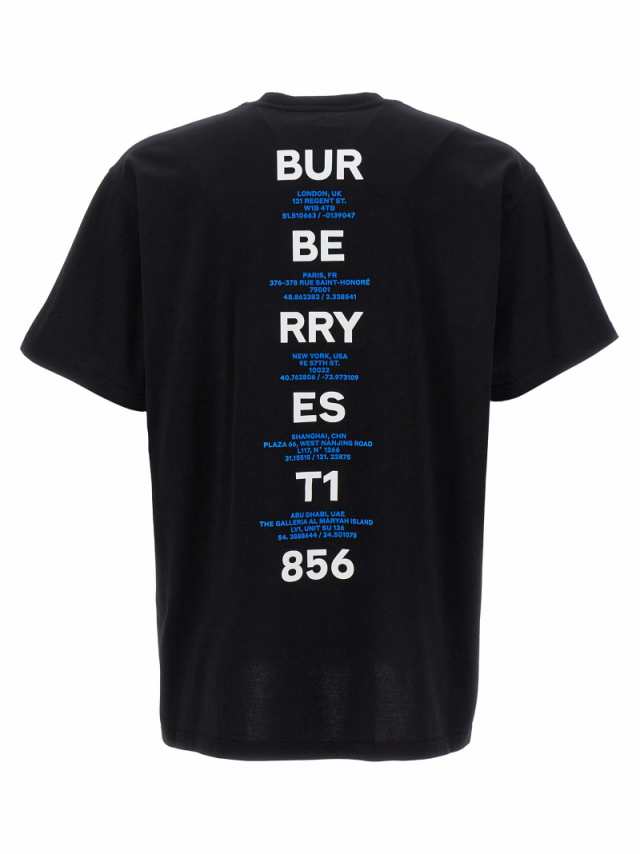 BURBERRY バーバリー ブラック Black Tシャツ メンズ 秋冬2023