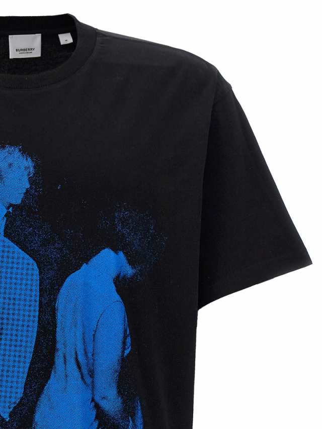 BURBERRY バーバリー ブラック Black Tシャツ メンズ 秋冬2023