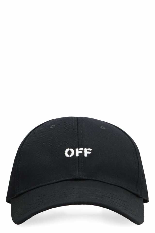 OFF WHITE オフホワイト ブラック black 帽子 メンズ 秋冬2022 OMLB052F23FAB006_1001  【関税・送料無料】【ラッピング無料】 ia｜au PAY マーケット