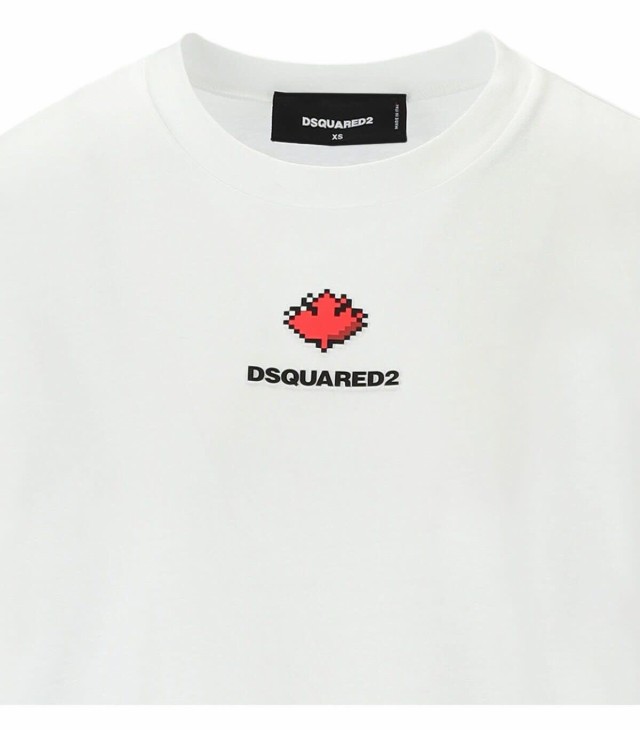 DSQUARED2 ディースクエアード ホワイト Bianco Tシャツ レディース 秋冬2023 S75GD0358-S23009-100  【関税・送料無料】【ラッピング無料｜au PAY マーケット