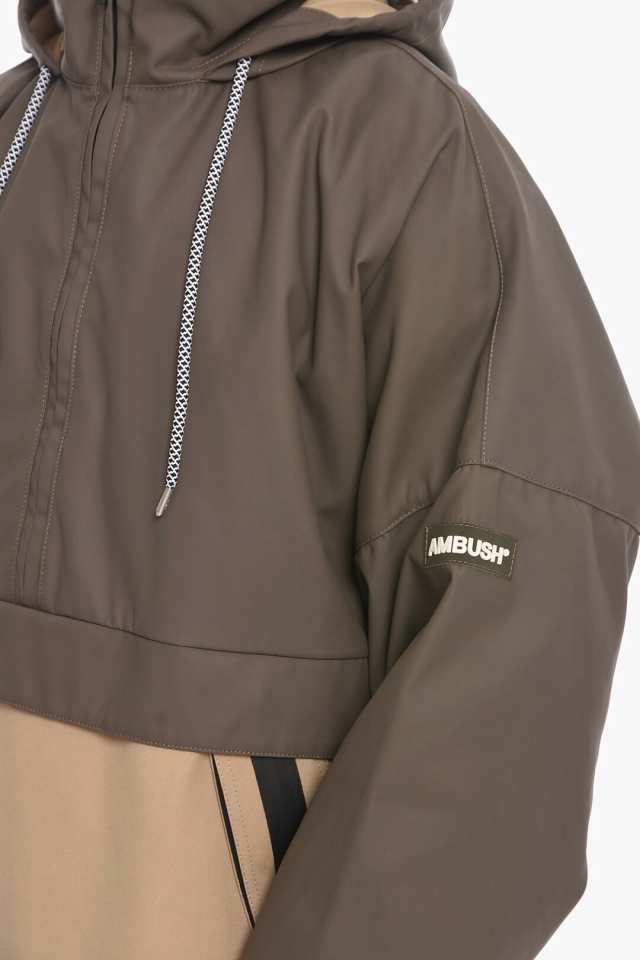 AMBUSH アンブッシュ コート BMEO001F21FAB0015656 メンズ HOODED COATED COTTON BLEND  ANORAK 【関税・送料無料】【ラッピング無料】 dk｜au PAY マーケット