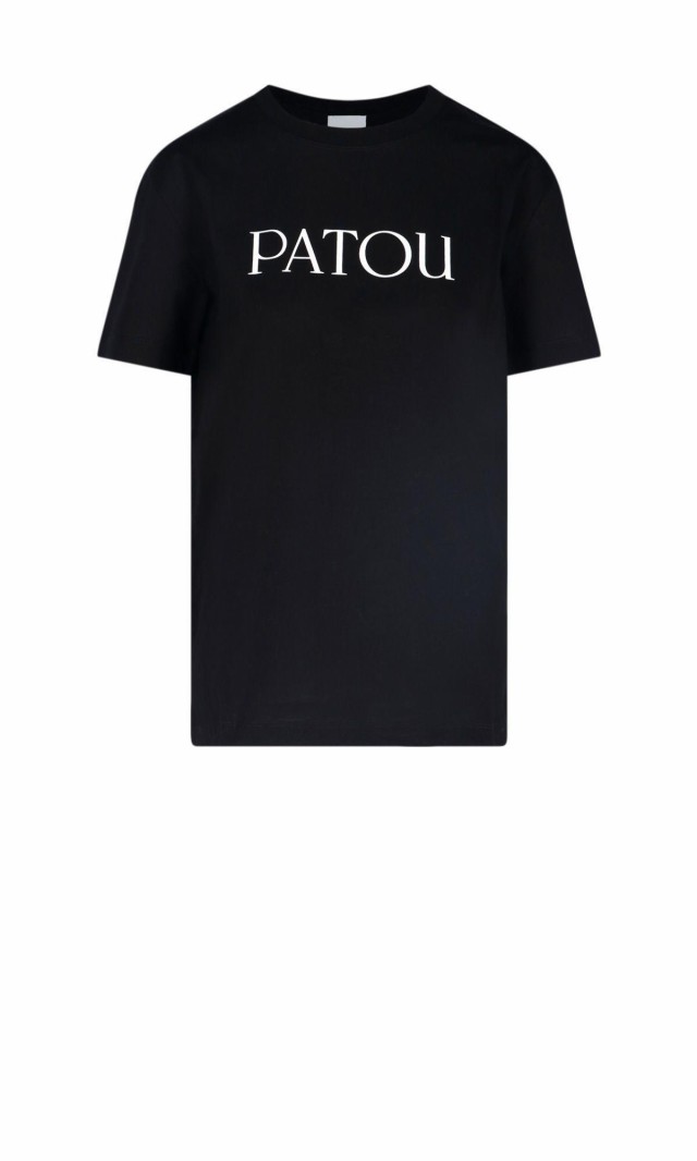 PATOU パトゥ ブラック Nero Tシャツ レディース 秋冬2023 JE029 9999