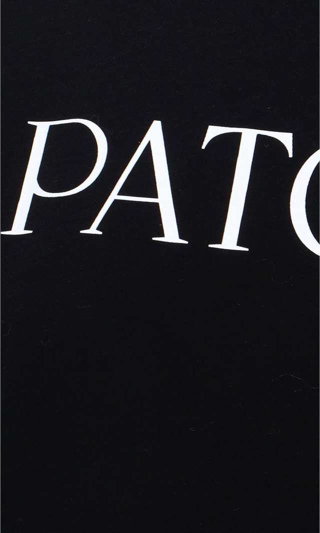 PATOU パトゥ ブラック Nero Tシャツ レディース 秋冬2023 JE029 9999