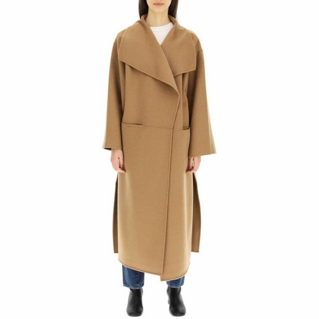 TOTEME トーテム Marrone Toteme signature wool cashmere coat コート レディース 秋冬2023  211 110 717 【関税・送料無料】【ラッピン｜au PAY マーケット