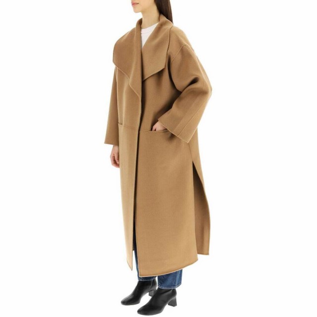 TOTEME トーテム Marrone Toteme signature wool cashmere coat コート レディース 秋冬2023  211 110 717 【関税・送料無料】【ラッピン｜au PAY マーケット