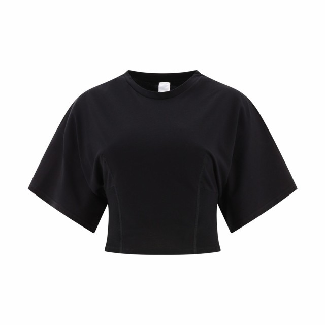 PINKO ピンコ ブラック Black ”Luna” t-shirt Tシャツ レディース 秋冬