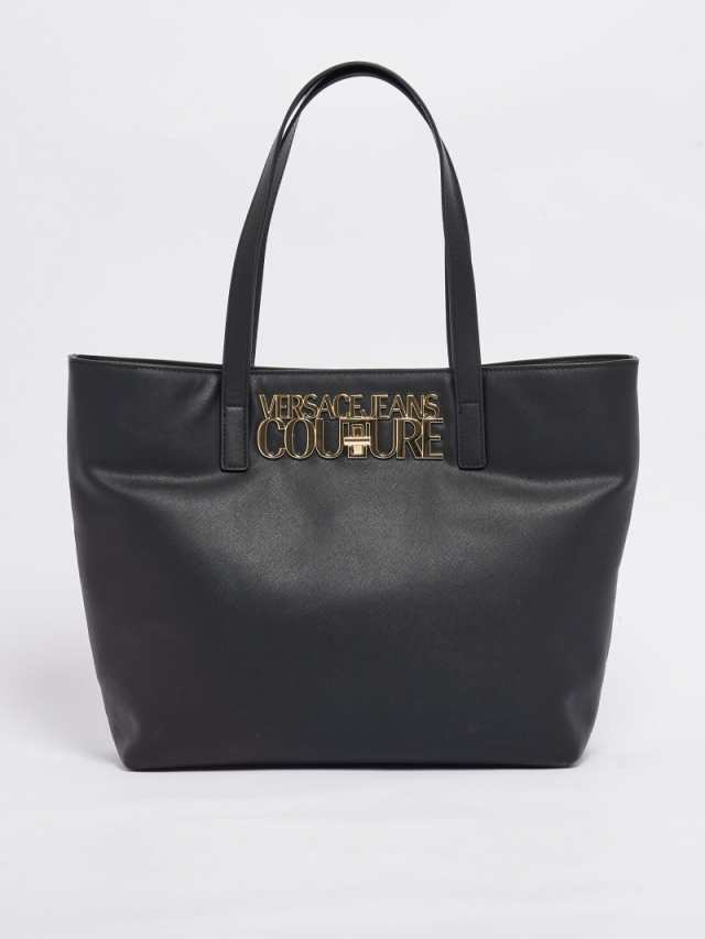 VERSACE JEANS COUTURE ヴェルサーチェ・ジーンズ・クチュール ブラック NERO バッグ レディース 秋冬2023  75VA4BL8ZS467 Black 【関税・｜au PAY マーケット