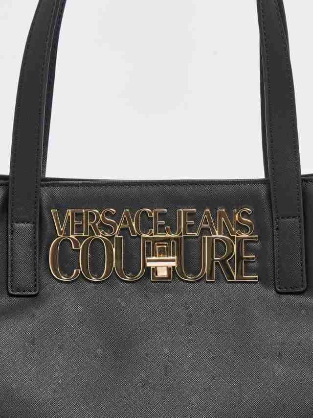 VERSACE JEANS COUTURE ヴェルサーチェ・ジーンズ・クチュール ブラック NERO バッグ レディース 秋冬2023  75VA4BL8ZS467 Black 【関税・｜au PAY マーケット