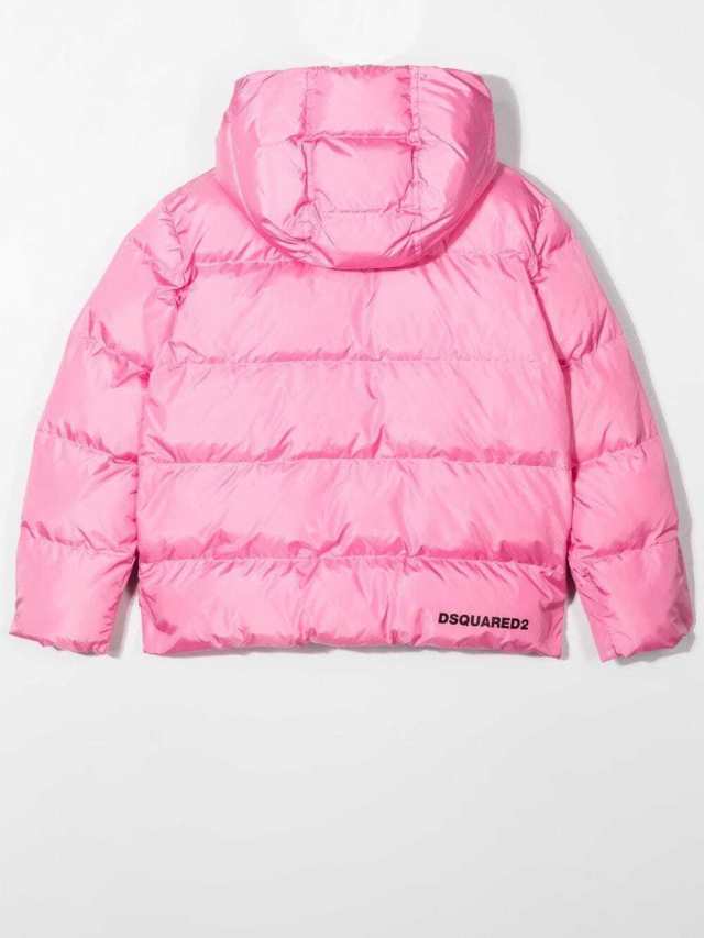 DSQUARED2 ディースクエアード ピンク Pink ジャケット ガールズ 秋冬2022 DQ1090 D00BN DQ322  【関税・送料無料】【ラッピング無料】 ia｜au PAY マーケット