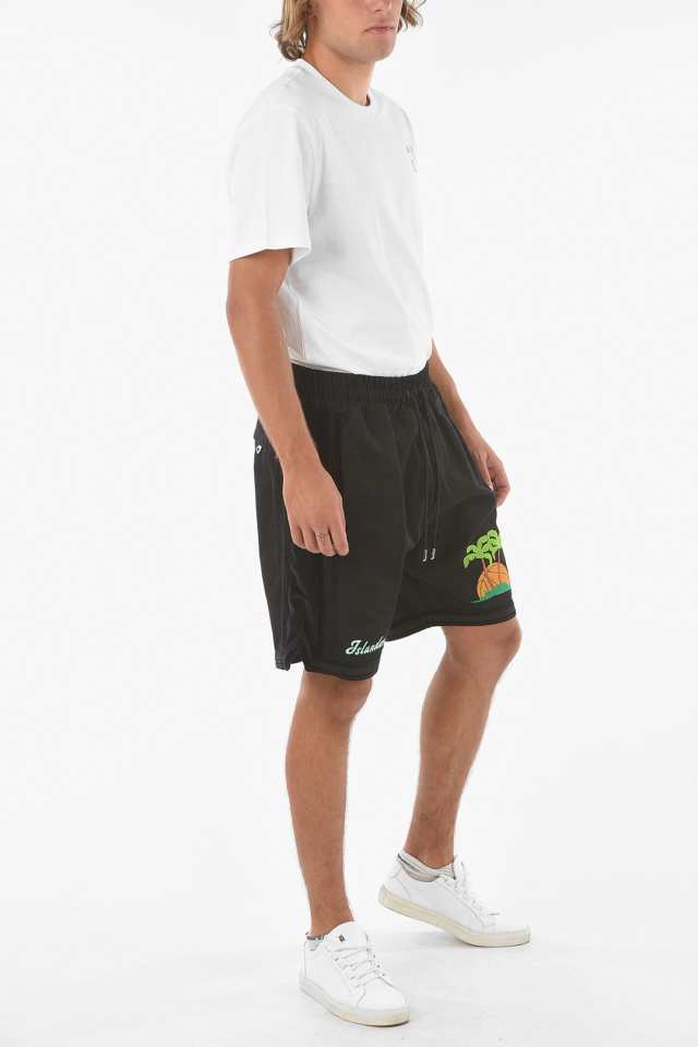 JUST DON ジャスト ドン パンツ 31JUSB01X1C 218535 99 メンズ VELVET SIDE BAND SHORTS  【関税・送料無料】【ラッピング無料】 dk｜au PAY マーケット