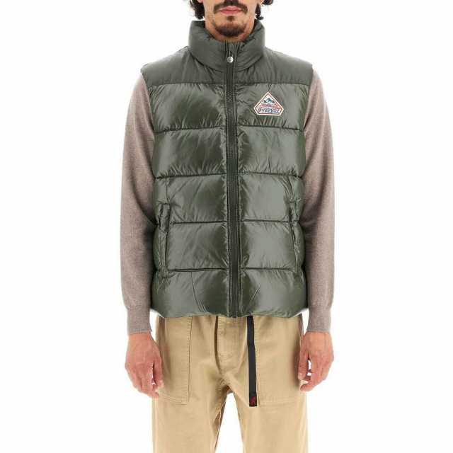 PYRENEX ピレネックス Khaki Pyrenex john vest ベスト メンズ 秋冬2022 HUS002  【関税・送料無料】【ラッピング無料】 ikの通販はau PAY マーケット - BRANDSHOP・クラージュ