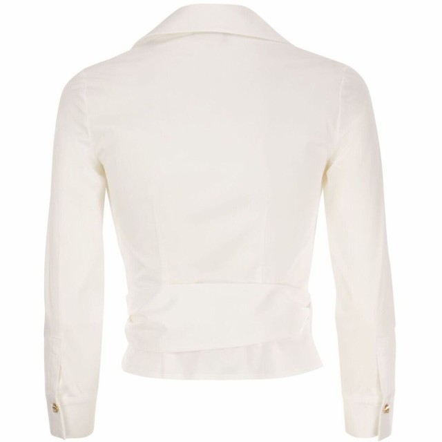 ELISABETTA FRANCHI エリザベッタ フランキ ホワイト White シャツ