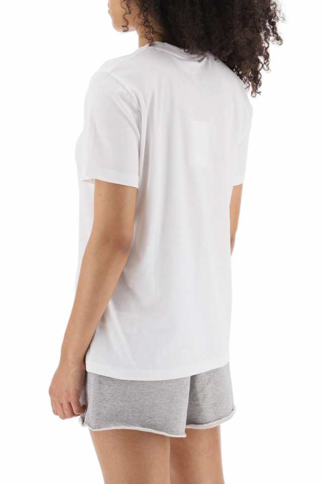 GANNI ガニー Bright white Tシャツ レディース 秋冬2023 T3561 #151