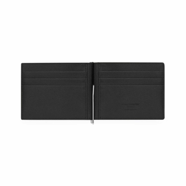 SAINT LAURENT PARIS イヴ サンローラン ブラック Black 財布 メンズ