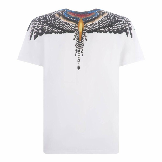 MARCELO BURLON マルセロ バーロン Bianco Tシャツ メンズ 秋冬2022 CMAA018F22JER002 0107  【関税・送料無料】【ラッピング無料】 ia｜au PAY マーケット